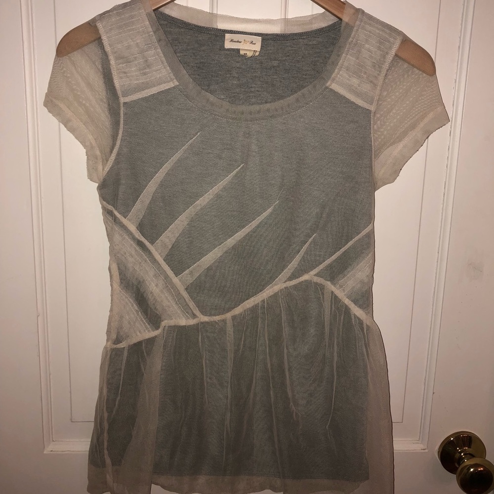 EUC Meadow Rue Anthropologie Top